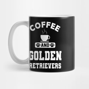 Golden Retriever - Coffee and golden retrievers Mug